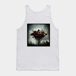 A Still Life of A Dystopian Bouquet Tank Top